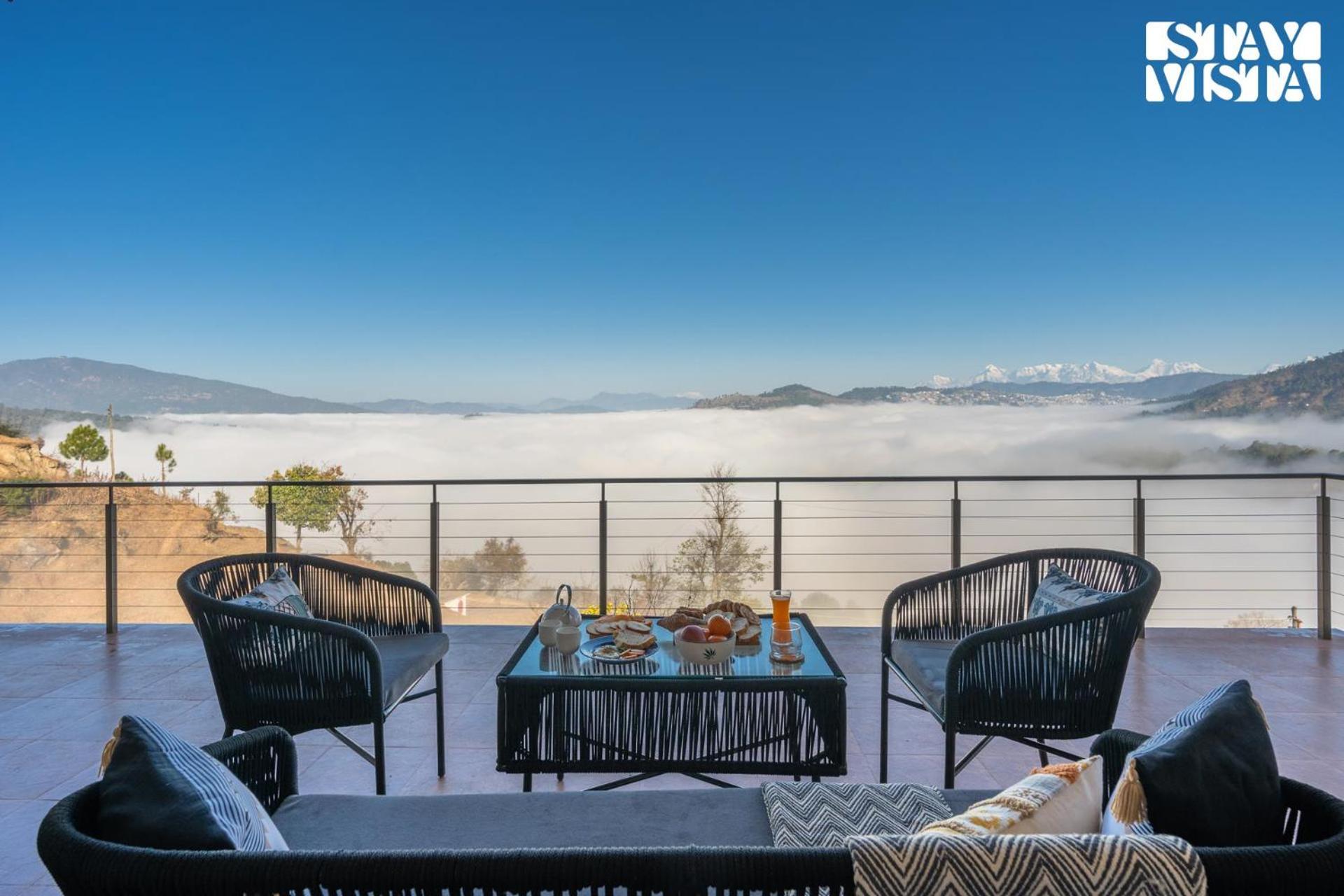 Stayvista At Amulyam Villa With Lawn & Bonfire Mukteshwar Exterior foto