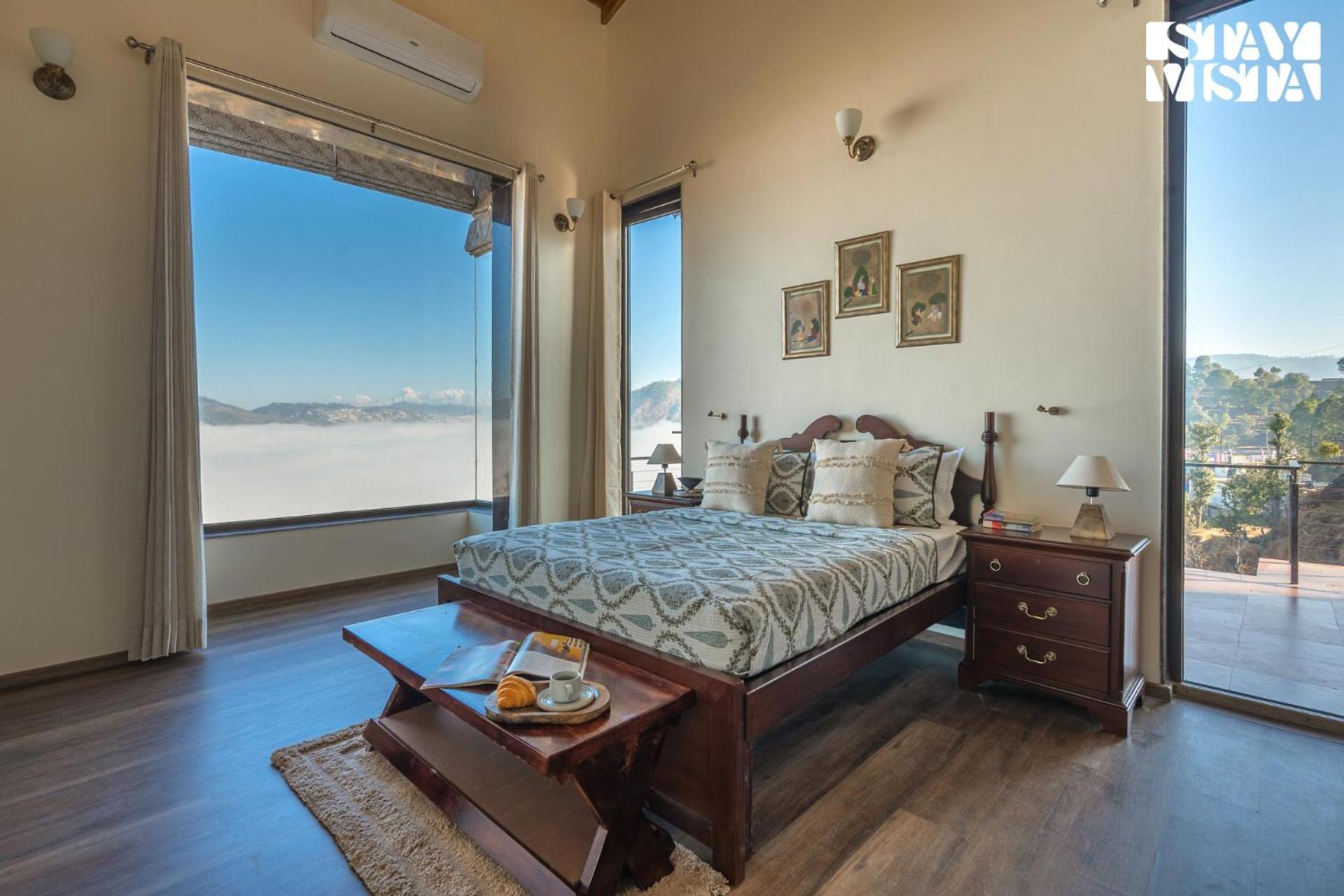 Stayvista At Amulyam Villa With Lawn & Bonfire Mukteshwar Exterior foto