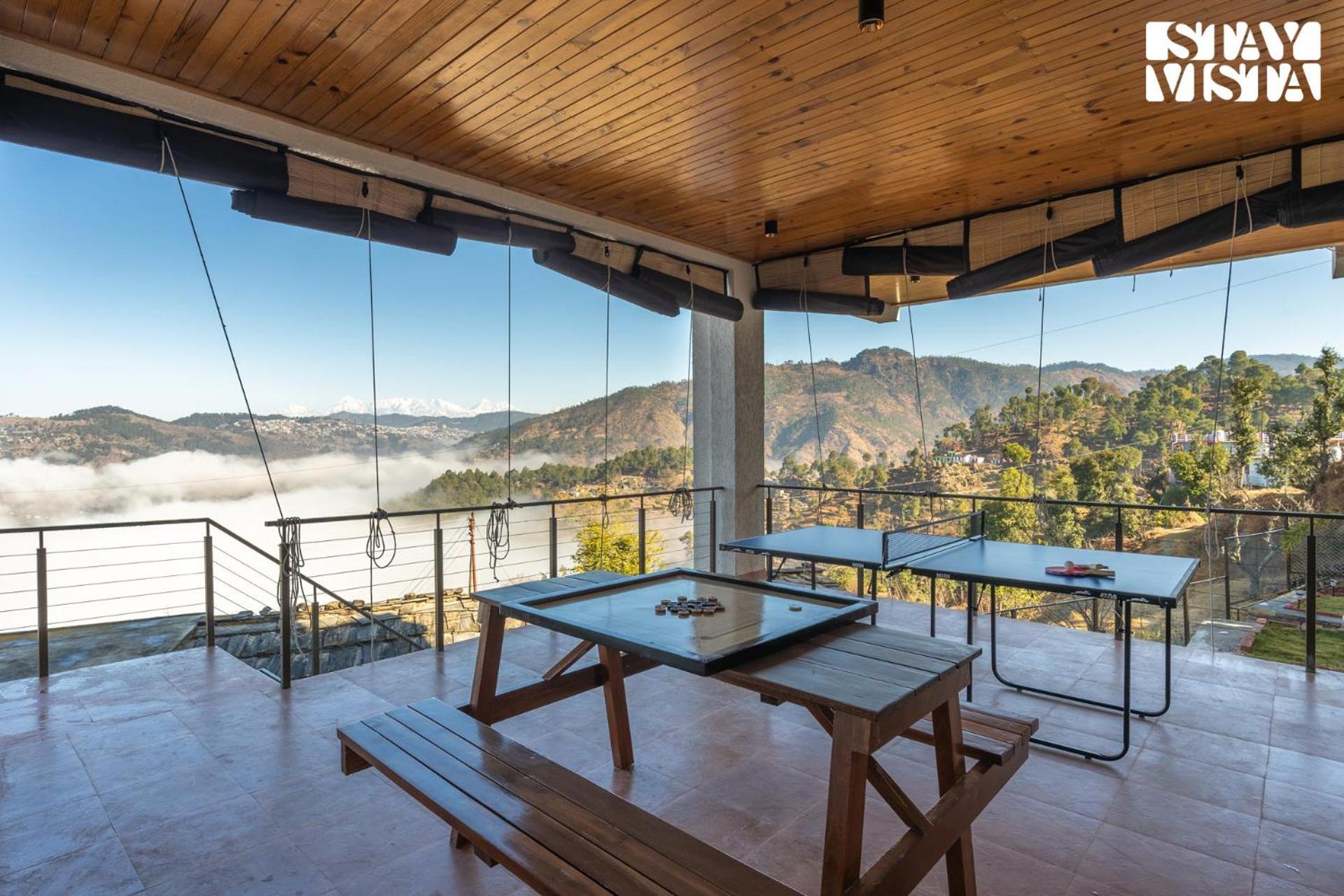 Stayvista At Amulyam Villa With Lawn & Bonfire Mukteshwar Exterior foto