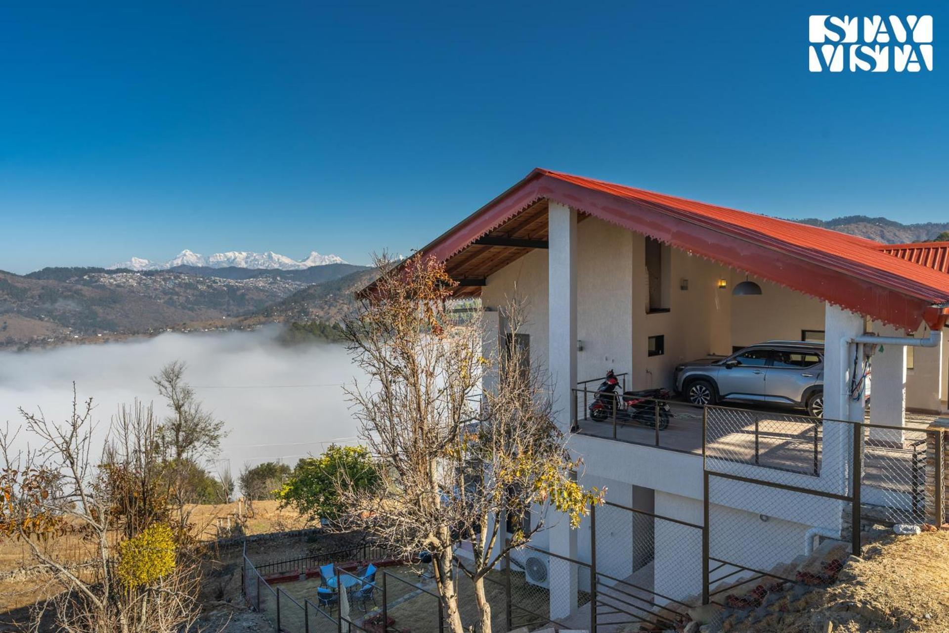 Stayvista At Amulyam Villa With Lawn & Bonfire Mukteshwar Exterior foto